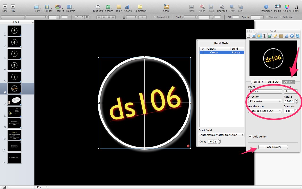 Keynote inspector